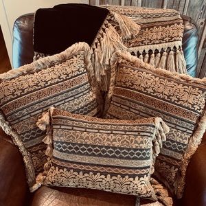 Borgata Throw and Pillows